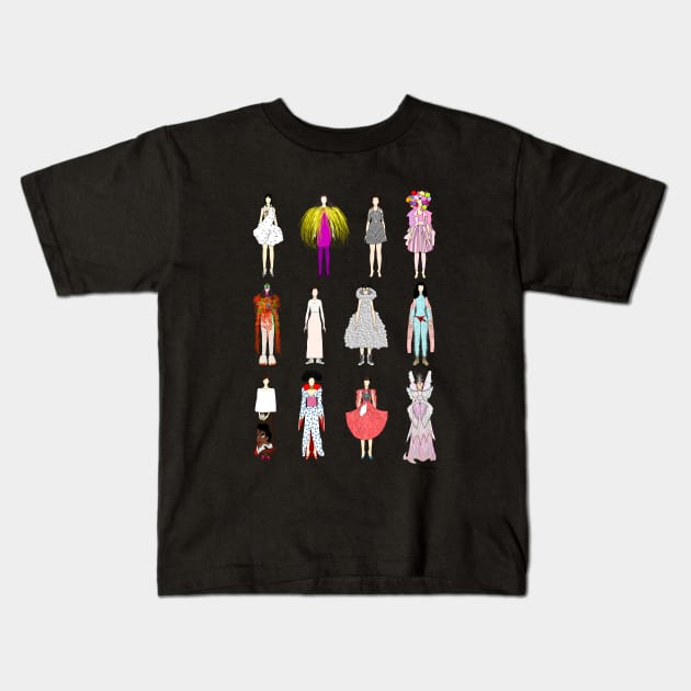 Bjork Kids T-Shirt by notsniwart
